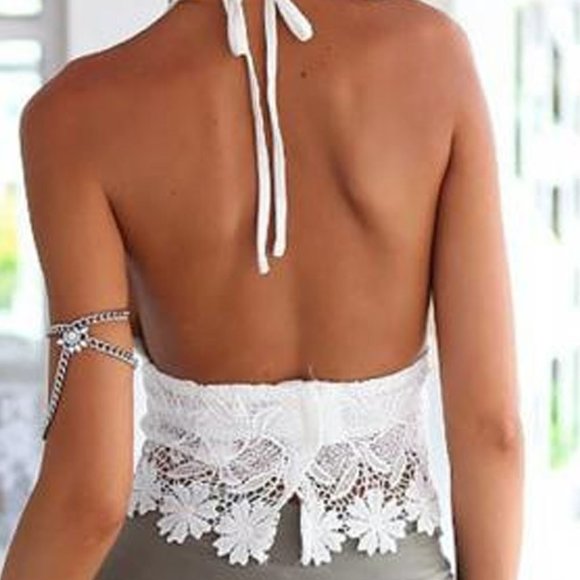 Boho Crochet Bralette - Picture 3 of 5